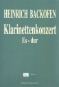 Konzert Es-Dur f�r Klarinette und Orchester Stimmensatz (Streicher 2-2-1-1-2-1)