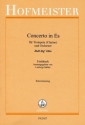 Konzert Es-Dur f�r Trompete und Orchester f�r Trompete und Klavier