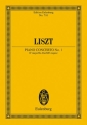 Konzert Es-Dur Nr.1 f�r Klavier und Orchester Studienpartitur