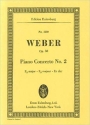Konzert Es-Dur Nr.2 op.32 f�r Klavier und Orchester Studienpartitur