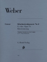 Konzert Es-Dur Nr.2 op.74 f�r Klarinette und Orchester f�r Klarinette und Klavier