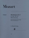 Konzert Es-Dur Nr.3 KV447 f�r Horn und Orchester f�r Horn und Klavier (mit Stimmen f�r Horn in F und Es)