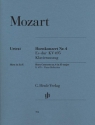 Konzert Es-Dur Nr.4 KV495 f�r Horn und Orchester f�r Horn und Klavier (mit Stimmen f�r Horn in F und Es)