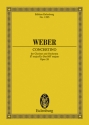 Konzert Es-Dur op.26 f�r Klarinette und Orchester Studienpartitur