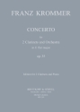 Konzert Es-Dur op.35 f�r 2 Klarinetten und Orchester f�r 2 Klarinetten und Klavier