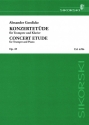 Konzert-Et�de op.49 f�r Trompete und Klavier