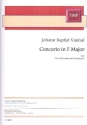 Konzert F-Dur f�r 2 Fagotte und Orchester Partitur und Stimmen