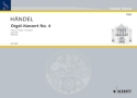 Konzert F-Dur Nr.4 op.4,4 f�r Orgel und Orchester Orgelauszug