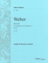 Konzert f-Moll Nr.1 op.73 f�r Klarinette und Orchester f�r Klarinette und Klavier