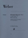 Konzert f-Moll Nr.1 op.73 f�r Klarinette und Orchester f�r Klarinette und Klavier