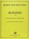 Konzert fis-Moll op.3 f�r Kontraba� und Orchester f�r Kontraba� und Klavier