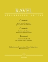 Konzert f�r die linke Hand f�r Klavier und Orchester f�r 2 Klaviere Partitur (= Klavierauszug) und Stimme
