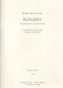 Konzert f�r Klarinette und Orchester f�r Klarinette und Klavier