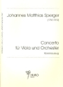Konzert f�r Viola und Orchester f�r Viola und Klavier (originale und erleichterte Fassung)