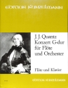 Konzert G-Dur f�r Fl�te und Orchester f�r Fl�te und Klavier