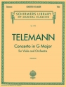 Konzert G-Dur f�r Viola und Orchester f�r Viola und Klavier