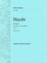 Konzert G-Dur Hob.VIIa:4 f�r Violine und Orchester f�r Violine und Klavier