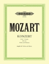 Konzert G-Dur KV216 f�r Violine und Orchester f�r Violine und Klavier