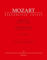 Konzert G-Dur KV313 f�r Fl�te und Orchester f�r Fl�te und Klavier