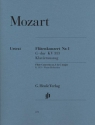 Konzert G-Dur KV313 f�r Fl�te und Orchester f�r Fl�te und Klavier