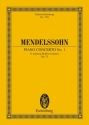 Konzert g-Moll Nr.1 op.25 f�r Klavier und Orchester Studienpartitur