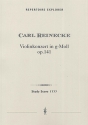 Konzert g-Moll op.141 f�r Violine und Orchester Studienpartitur