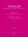 Konzert g-Moll RV531 f�r 2 Violoncelli, Streicher und Bc Partitur
