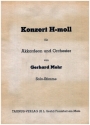 Konzert h-Moll f�r Akkordeon und Orchester f�r Akkordeon und Klavier