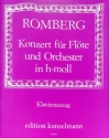 Konzert h-Moll Nr.17 op.30 f�r Fl�te und Orchester Klavierauszug