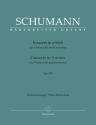 Konzert in a-moll f�r Violoncello und Orchester Klavierauszug mit Solostimme