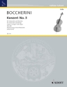 Konzert No. 3 G-Dur WV 480 f�r Violoncello und Streichorchester Klavierauszug mit Solostimme