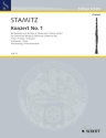 Konzert Nr. 1 F-Dur f�r Klarinette (C oder B) und Streicher, 2 Oboen und 2 H�rner ad libit Klavierauszug mit Solostimme