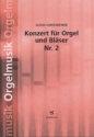Konzert Nr.2 f�r Orgel und Bl�ser Spielpartitur