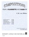 Konzert Nr.2 op.74 F�r Klarinette und Orchester f�r Klarinette und Klavier