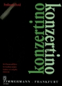 Konzertino op.4 f�r 4 Posaunen und Klavier Partitur und Stimmen