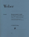 Konzertst�ck f-Moll op.79 f�r Klavier und Orchester f�r 2 Klaviere