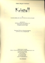 Kristall f�r Sopranblockfl�te (Melodieinstrument in C) und Klavier