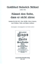 K�sset den Sohn, dass er nicht z�rne f�r Soli (AT), gem Chor, Oboe d'amore, 2 Violinen, Viola und Bc Partitur