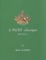 L'alto classique vol.A pour alto et piano