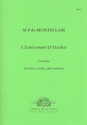 L'Enlevement d'Orithie for bass, violin and bc score and parts