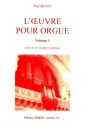 L'Oeuvre vol.1 pour orgue