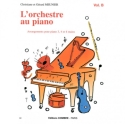 L'Orchestre au piano vol.B pour piano � 4 mains partition