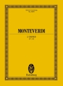 L'Orfeo SV318 f�r Solostimmen, Chor und Orchester Studienpartitur