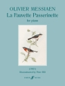 La Fauvette Passerinette (1961) for piano