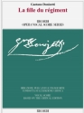 La fille du r�giment  vocal score (fr)