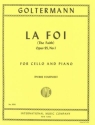 La foi op.95 no.1 for cello and piano