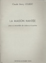 La maison hant�e pour 4 violons partition et parties