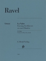 La Valse f�r Klavier zu zwei H�nden