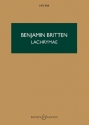 Lachrymae op.48a for viola and strings study score