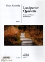 Landpartie-Quartette Band 2 f�r 4 H�rner Partitur und Stimmen